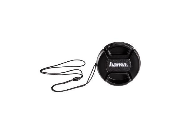 Hama objektivdeksel 43 mm "Smart-Snap" med snor 
